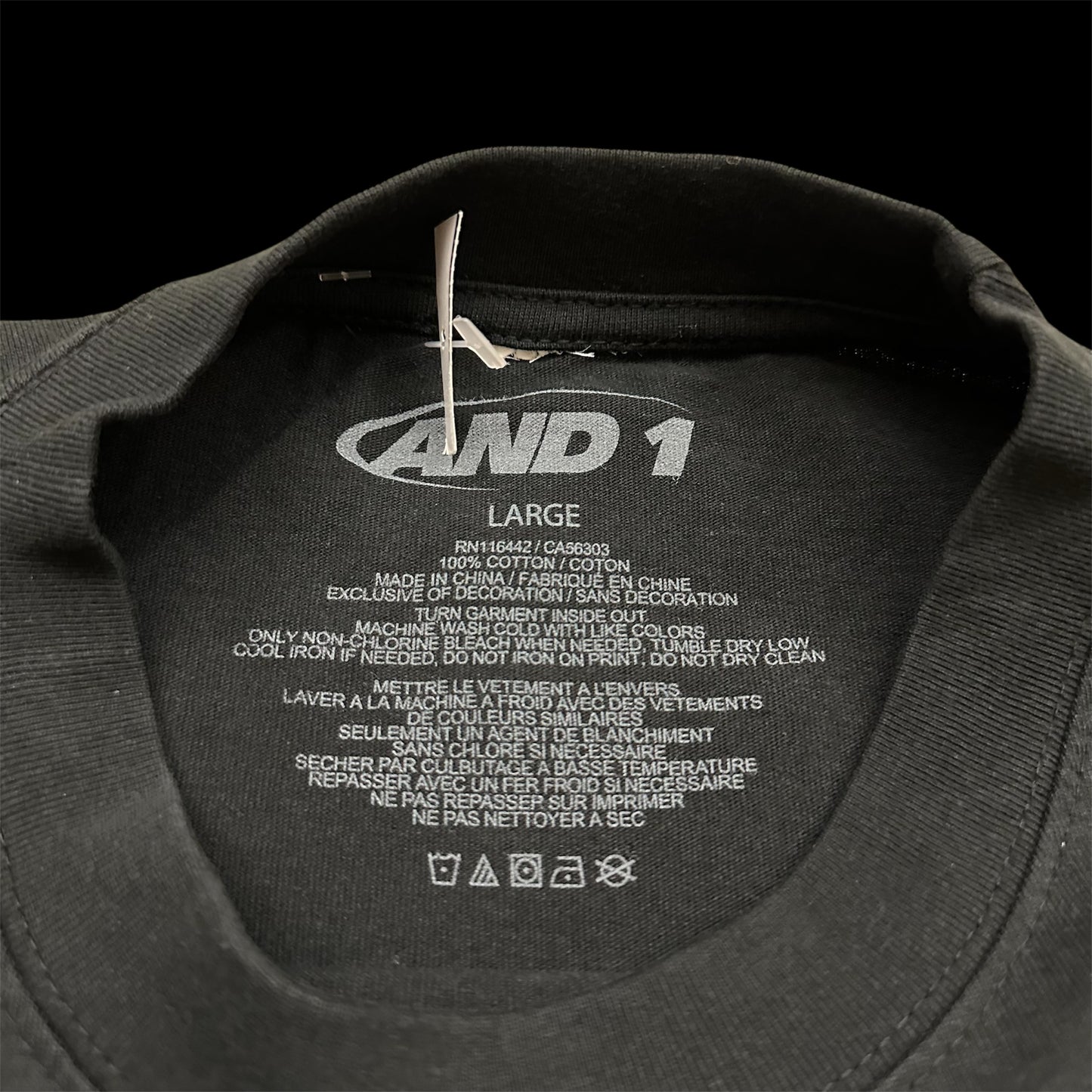 Brand new AND1 trash talk tee