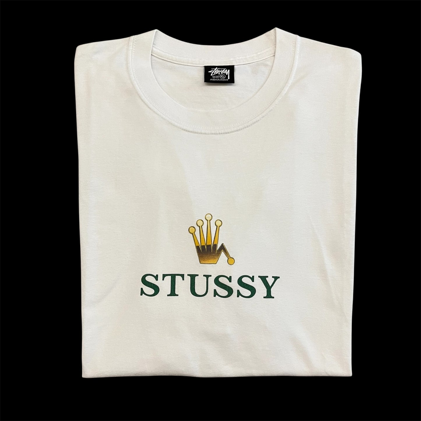 STUSSY crown logo tee