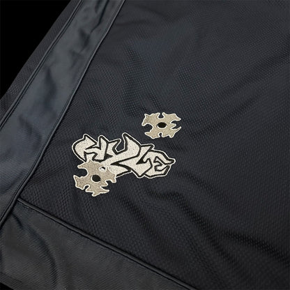 HYLE EMBROIDERY LOGO SWAG SHORTS