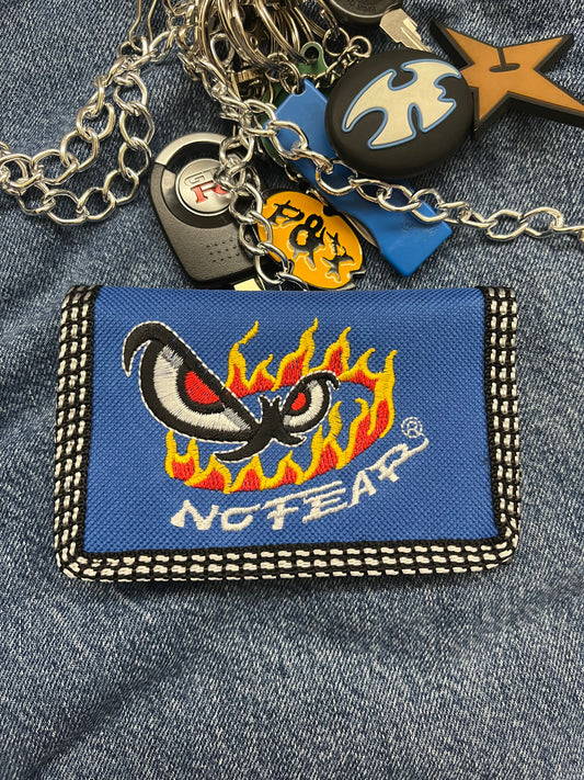 BOOTLEG NO FEAR WALLET (BLUE)