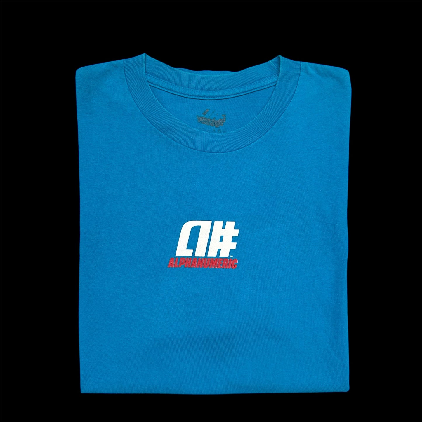 Vintage ALPHANUMERIC logo tee