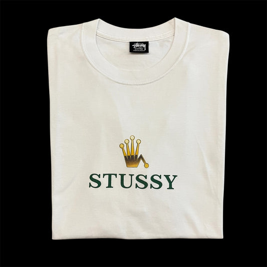 STUSSY crown logo tee