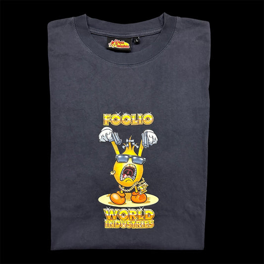 WORLD INDUSTRIES flame boy foolio tee