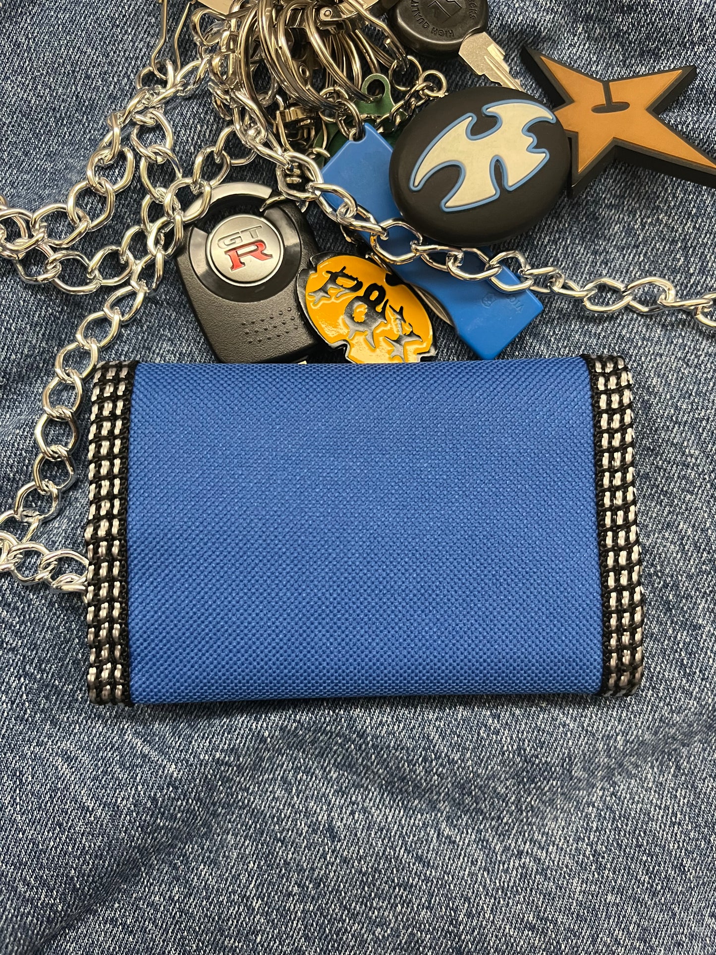 BOOTLEG NO FEAR WALLET (BLUE)