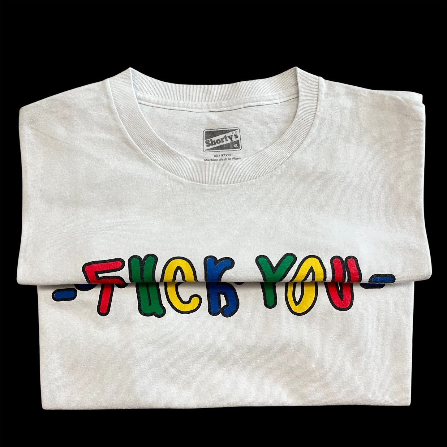 SHORTY’S skateboard “FUCK YOU” tee