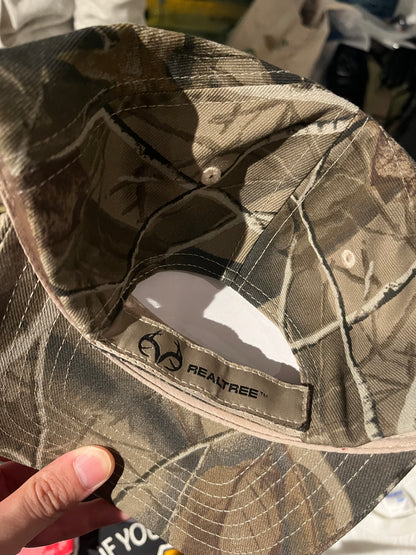 FUCT parody oval logo cap REALTREE