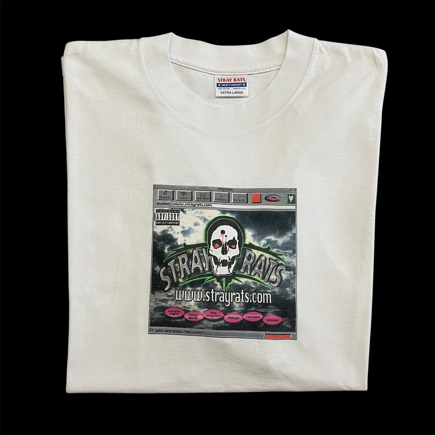 Stray rats browser tee