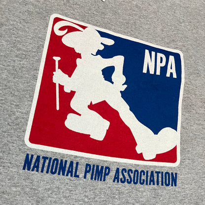 Brand new Vintage NATIONAL PIMP ASSOCIATION NPA parody tee