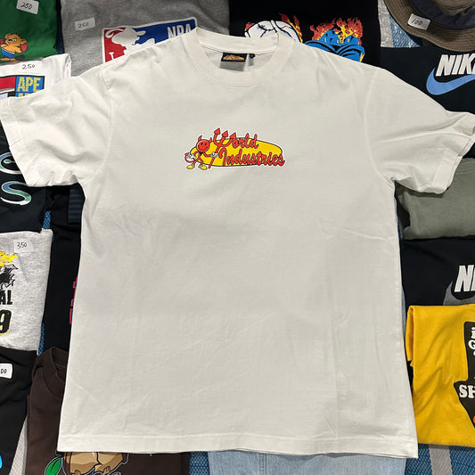 WORLD INDUSTRIES Devil logo tee