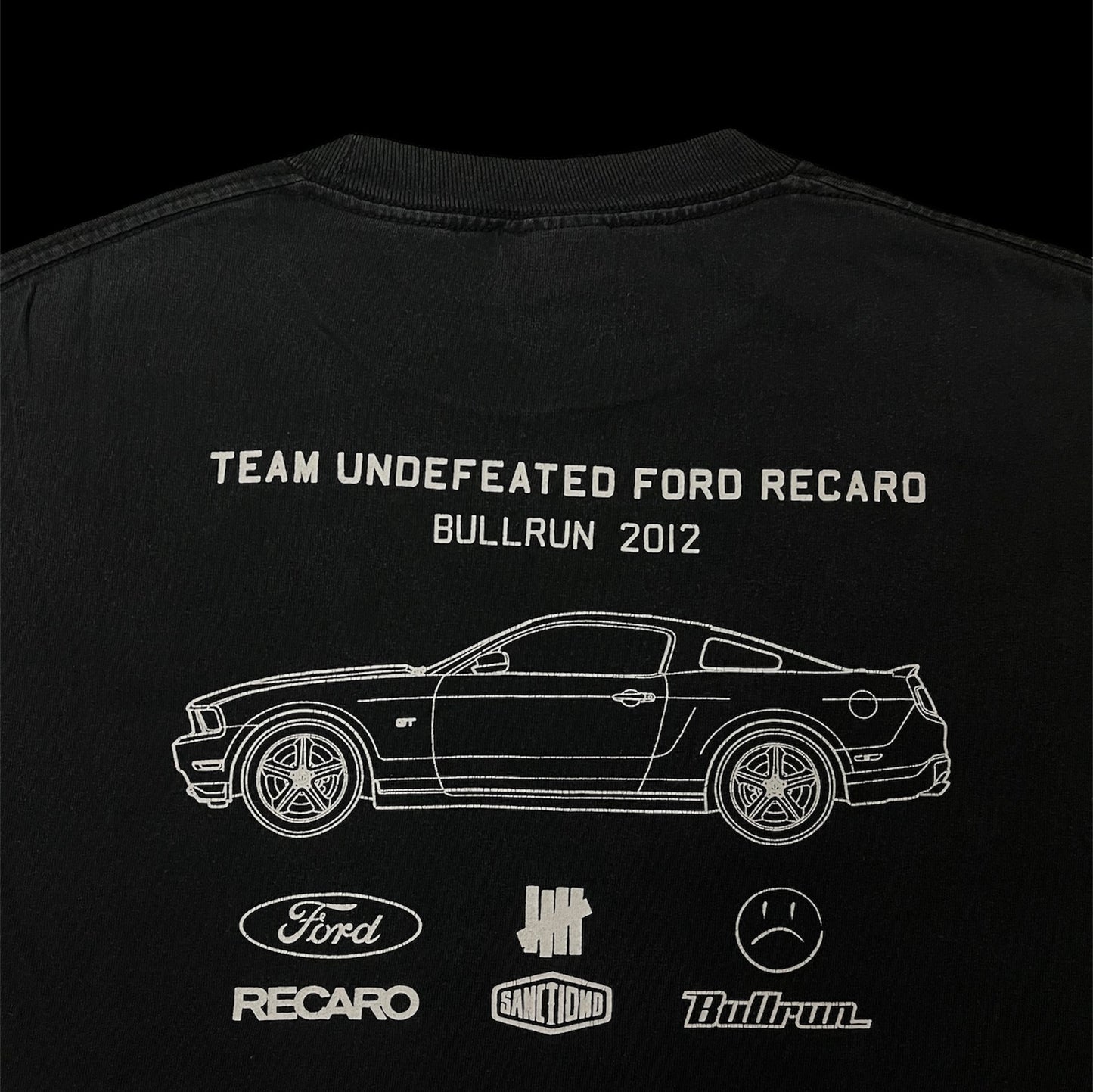 Vintage UNDEFEATED Ford racing tee