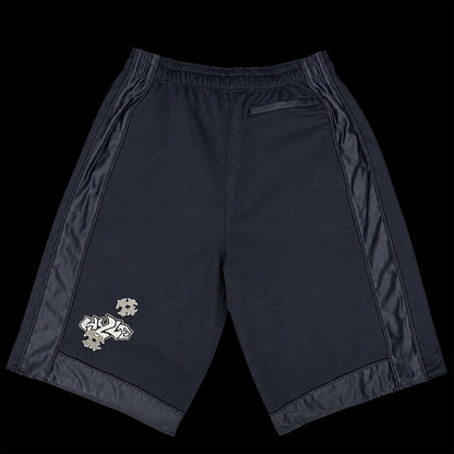 HYLE EMBROIDERY LOGO SWAG SHORTS