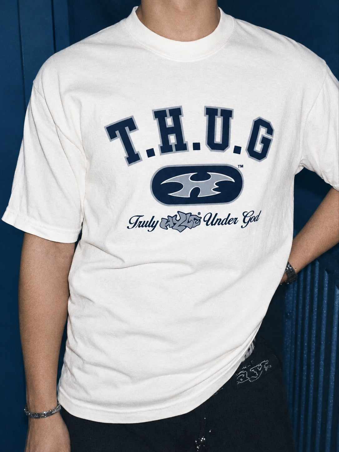 HYLE THUG LOGO TEE