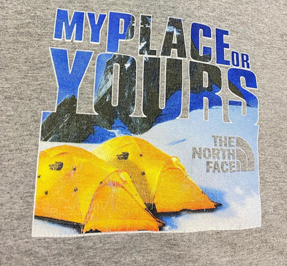 Vintage TNF The North Face "MY PLACE OR YOURS" tee