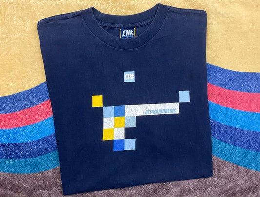 Vintage ALPHANUMERIC logo tee