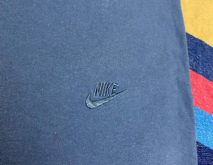 Vintage NIKE embroidered tonal logo tee