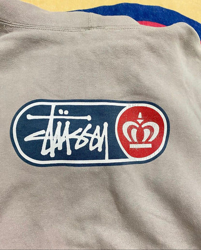 Vintage STUSSY crown logo hoodie