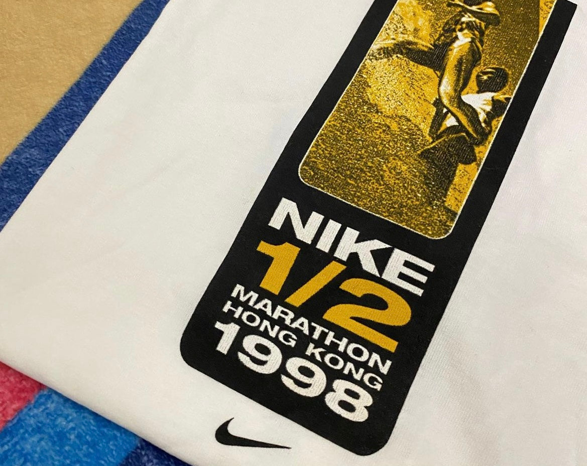 Vintage NIKE 1998 Hong Kong Marathon tee