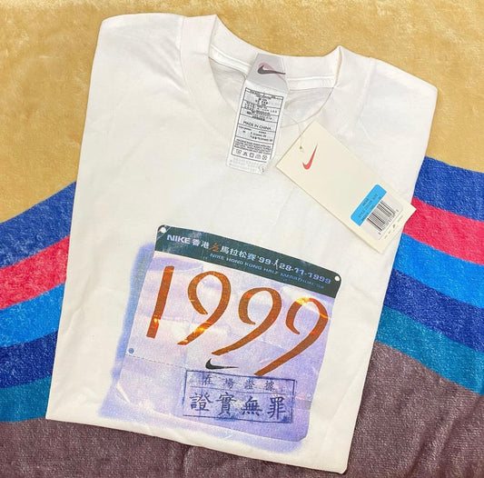 Vintage NIKE 1999 Hong Kong Marathon tee