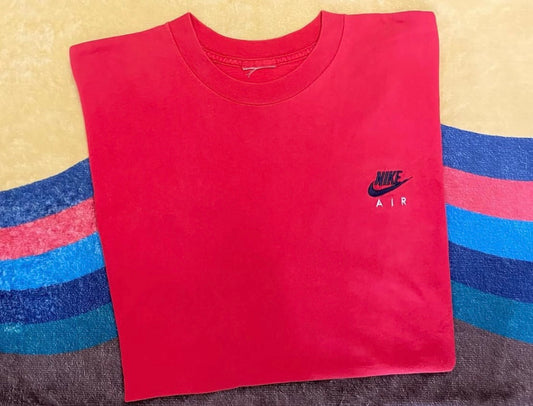 Vintage NIKE AIR embroidered logo tee