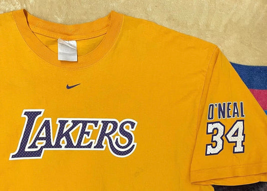 Vintage NIKE NBA LAKERS Shaq tee